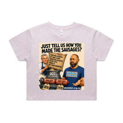 SAUSAGES - AS Colour / Wo's CROP TEE Thumbnail